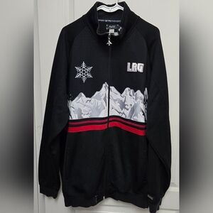 Vintage Y2K L.R.G. Lifted Research Group Zip Up Track Jacket Avalanche Sz 4X